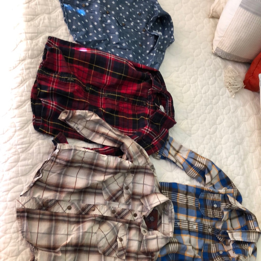 Boys button down shirts